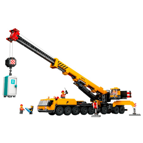 Конструктор LEGO Yellow Mobile Construction Crane Желтый Количество деталей 1116, 9+ photo 2