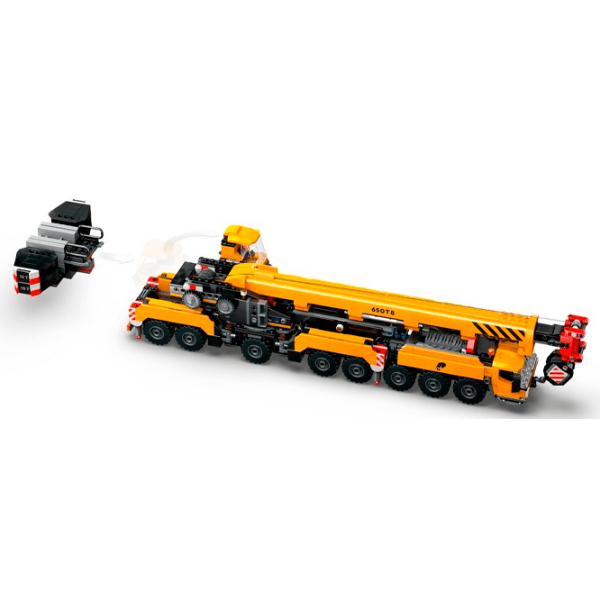 Конструктор LEGO Yellow Mobile Construction Crane Желтый Количество деталей 1116, 9+ photo 5
