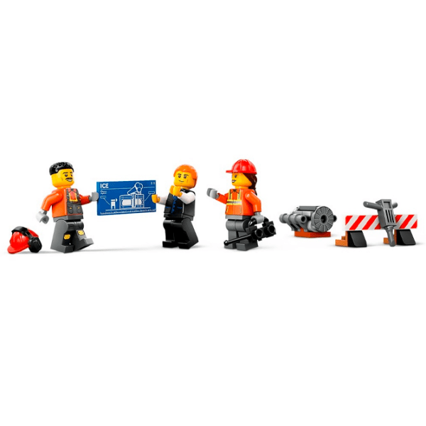 Constructor LEGO Yellow Construction Excavator Yellow Numărul de piese 633, 8+ photo 5