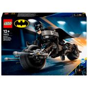 Constructor LEGO Batman Construction Figure and the Bat-Pod Bike Black Numărul de piese 713, 12+