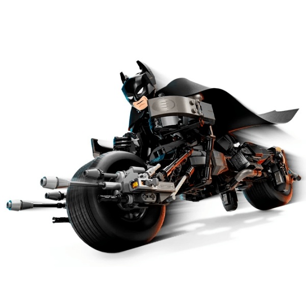 Constructor LEGO Batman Construction Figure and the Bat-Pod Bike Black Numărul de piese 713, 12+ photo 4