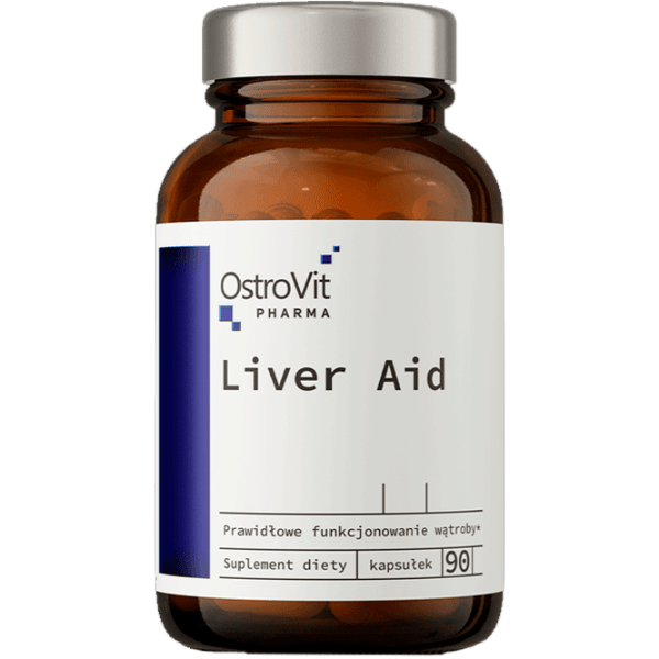 Витамины и минералы OstroVit Pharma Liver 5903246226249  90 капсул photo 1