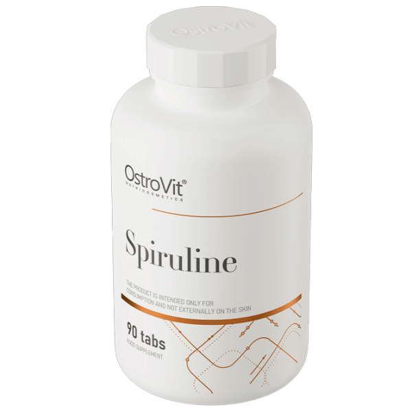 Витамины и минералы OstroVit Spiruline 5902232619331  90 капсул photo 2