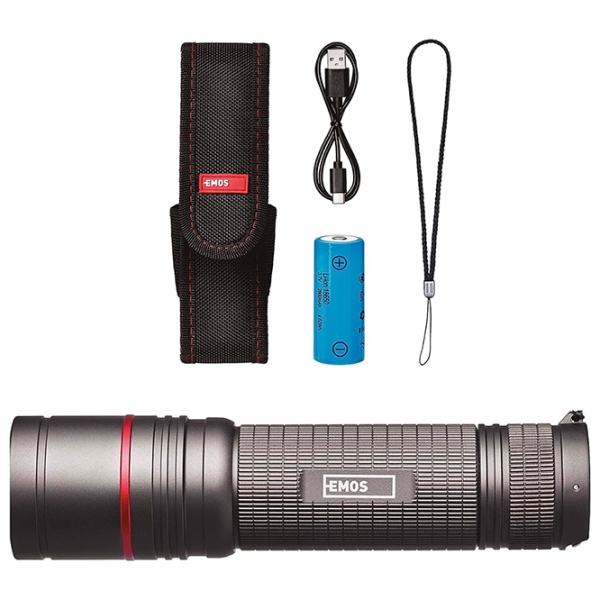 Фонарик EMOS P3190 Black  photo 3