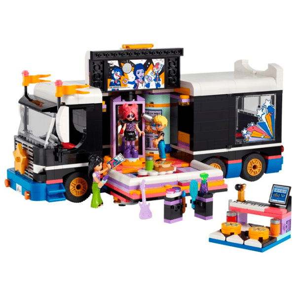Constructor LEGO Pop Star Music Tour Bus Multicolor Numărul de piese 845, 8+ photo 2