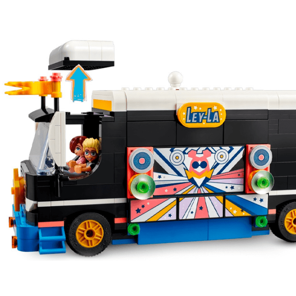Constructor LEGO Pop Star Music Tour Bus Multicolor Numărul de piese 845, 8+ photo 5