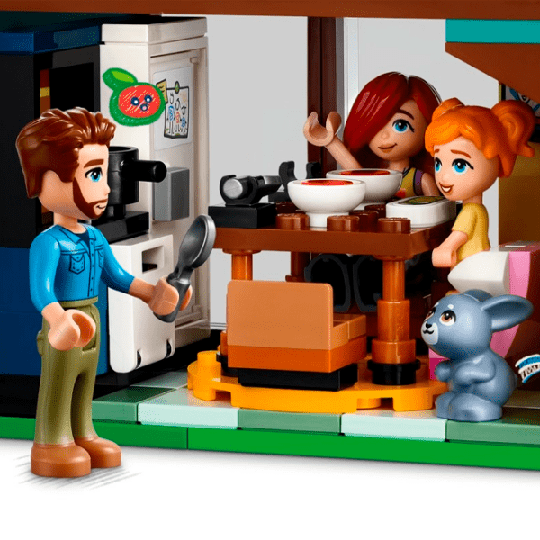 Constructor LEGO Olly and Paisley's Family Houses Multicolor Numărul de piese 1126, 7+ photo 5