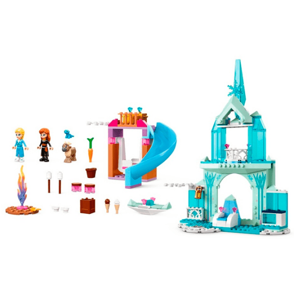 Конструктор LEGO Elsa's Frozen Castle Синий Количество деталей 163, 4+ photo 3