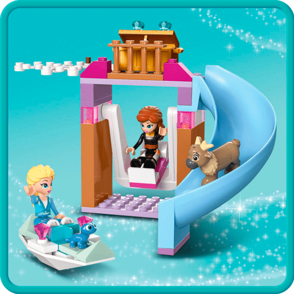 Конструктор LEGO Elsa's Frozen Castle Синий Количество деталей 163, 4+ photo 6