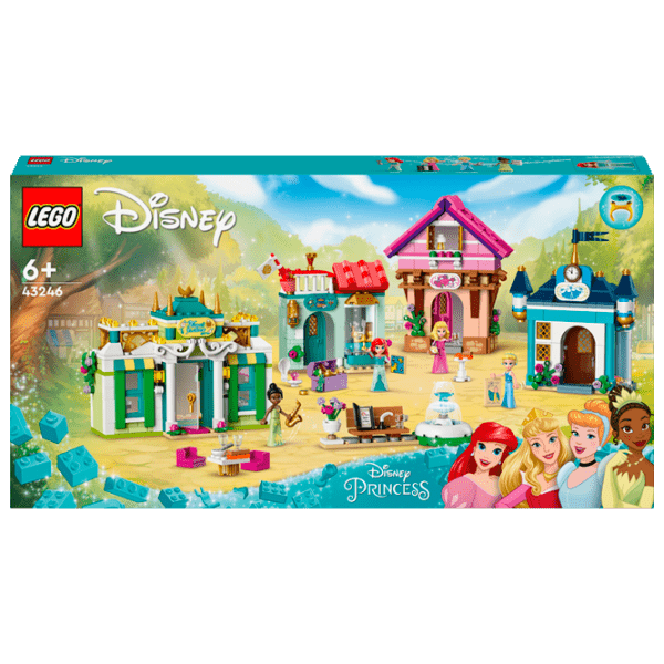 Constructor LEGO Princess Market Adventure Multicolor Numărul de piese 817, 6+ photo 1