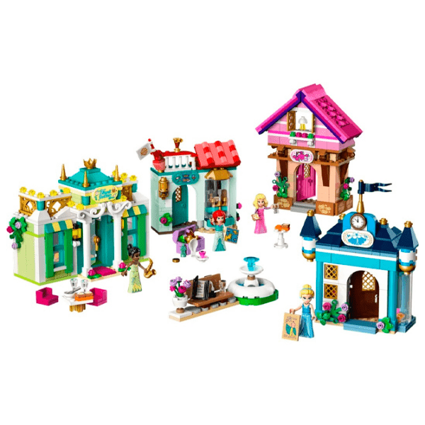 Constructor LEGO Princess Market Adventure Multicolor Numărul de piese 817, 6+ photo 2