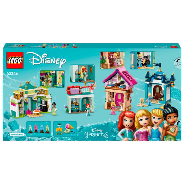 Constructor LEGO Princess Market Adventure Multicolor Numărul de piese 817, 6+ photo 15