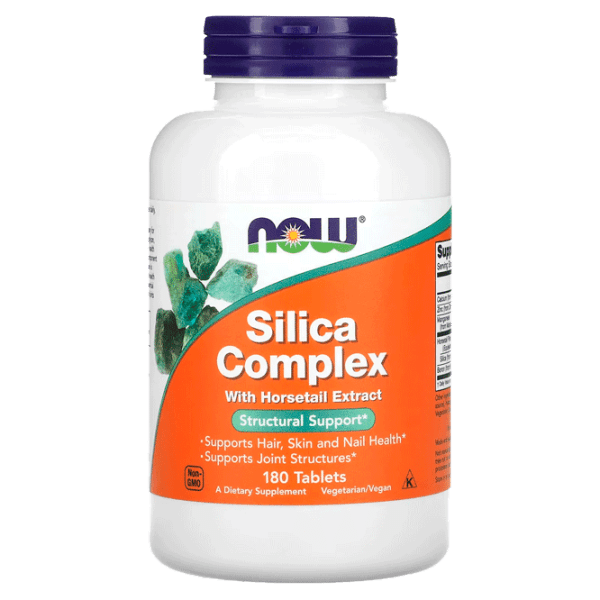 Vitamine și minerale Now Foods SILICA COMPLEX 733739014924 180  photo 1