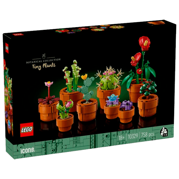 Constructor LEGO Tiny Plants Brown Numărul de piese 758, 18+ photo 1