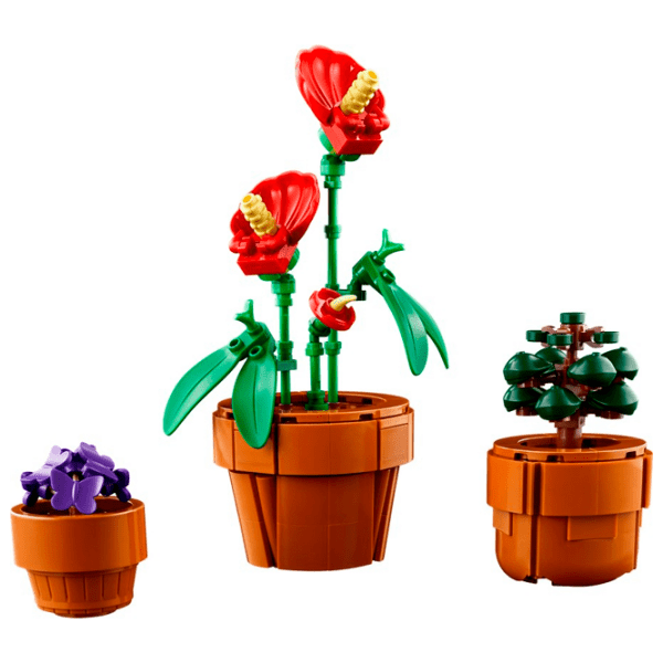 Constructor LEGO Tiny Plants Brown Numărul de piese 758, 18+ photo 4
