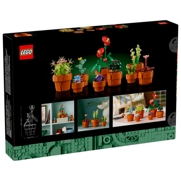 Constructor LEGO Tiny Plants Brown Numărul de piese 758, 18+ photo 12