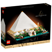 Конструктор LEGO Great Pyramid Of Giza Белый Количество деталей 1476, 18+