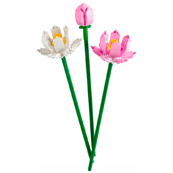 Constructor LEGO Lotus Flowers Green Numărul de piese 220, 8+ photo 2