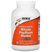 Vitamine și minerale Now Foods PSYLLIUM HUSK WHOLE 733739059802  
