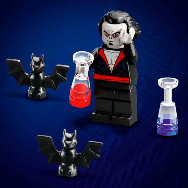 Конструктор LEGO Miles Morales vs. Morbius Красный Количество деталей 220, 7+ photo 8