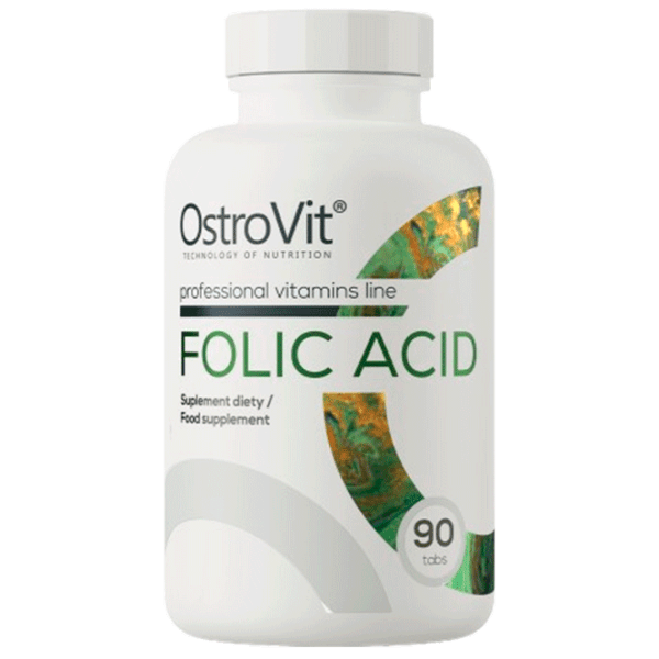 Витамины и минералы OstroVit Folic Acid 5902232619256 90  photo 1