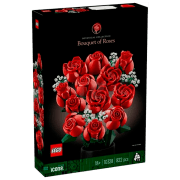 Constructor LEGO Bouquet of Roses Red Numărul de piese 822, 18+