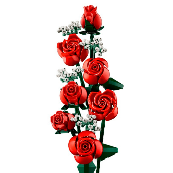 Constructor LEGO Bouquet of Roses Red Numărul de piese 822, 18+ photo 2