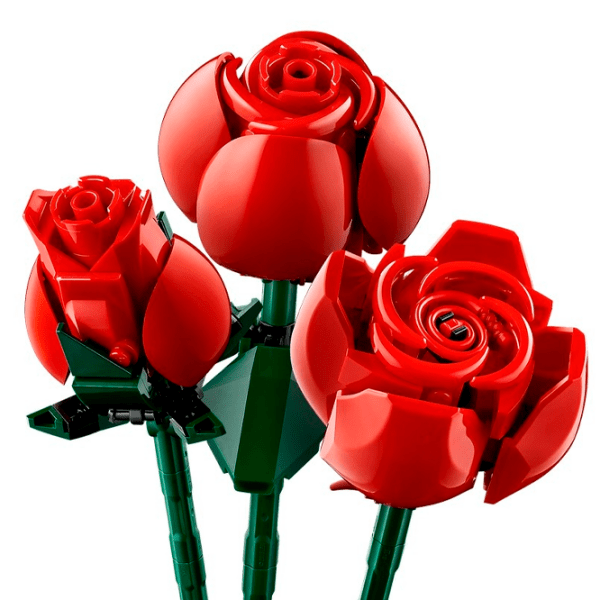 Constructor LEGO Bouquet of Roses Red Numărul de piese 822, 18+ photo 3