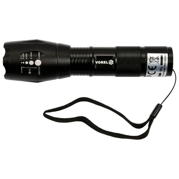 Lanternă Vorel 88555 Black  photo 2