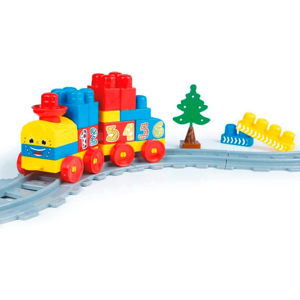 Конструктор Dolu Train Set Разноцветный Количество деталей 36, 1.5+ photo 3