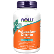 Витамины и минералы Now Foods POTASSIUM CITRATE 733739014481  180 капсулы