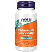 Vitamine și minerale Now Foods POTASSIUM GLUCONATE 733739014603  100 capsule