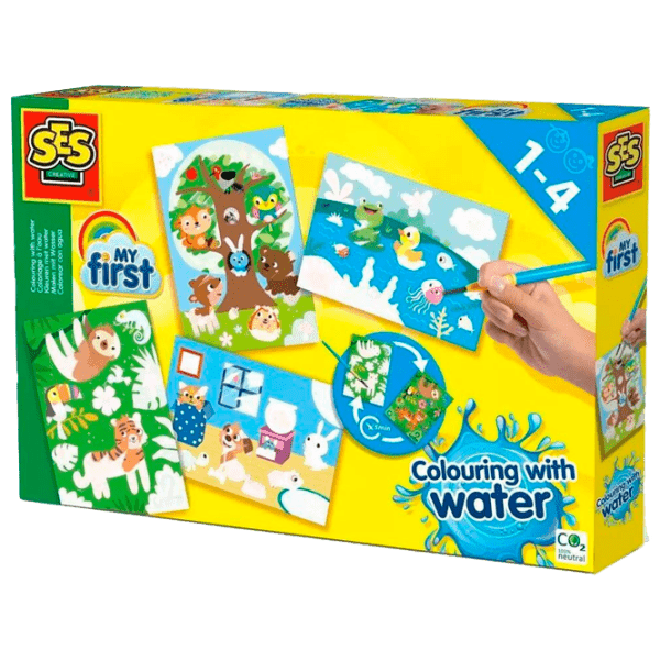 Set de creație SES My first Hidden animals 14456S Multicolor Pentru copii, 1+ photo 1