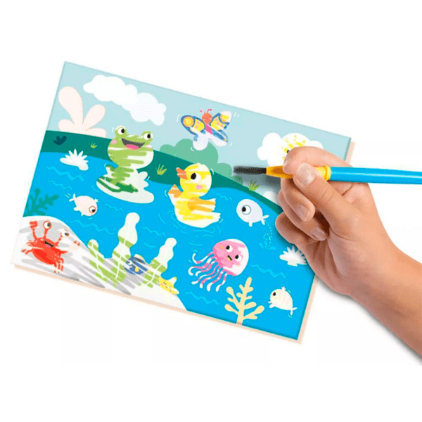 Set de creație SES My first Hidden animals 14456S Multicolor Pentru copii, 1+ photo 2