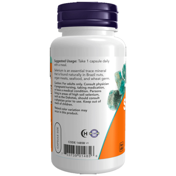 Витамины и минералы Now Foods Selenium 733739014856  90 капсул photo 3
