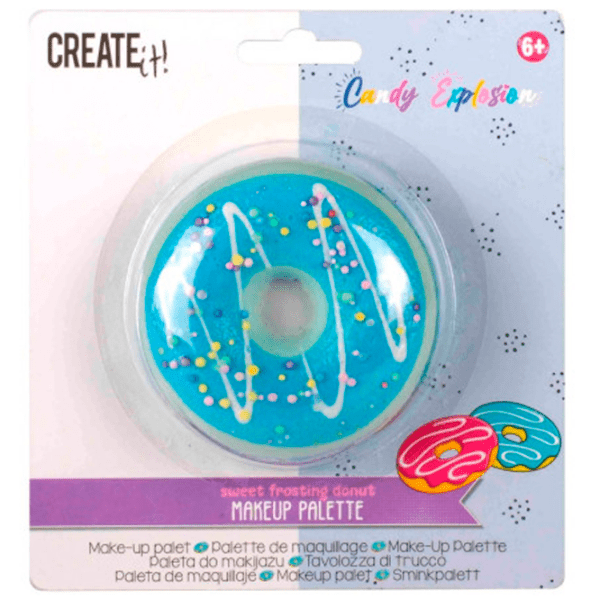 Set de creație Create it Candy Explosion Paleta de machiaj "Donut" 84812 Multicolor Pentru fetițe, 6+ photo 4