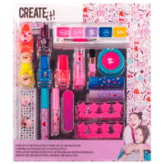 Set de creație Create it Makeup Kit 84511 Pink Pentru fetițe, 6+