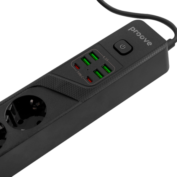 Prelungitor Proove P-04 2 m Black  photo 4