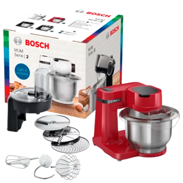 Mașină de bucătărie Bosch MUMS2ER01 Red 700 W, Mecanic, Numărul de viteze: 4 photo 12