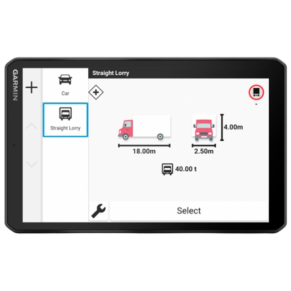 Sistem de navigație Garmin dēzl™ LGV820 010-02925-15 Black Europa, South Africa photo 2