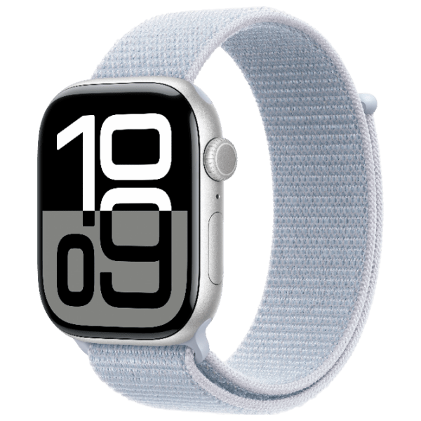 Ceas inteligent Apple Watch Series 10 Silver 1.96" | 46 mm | Aluminiu/ Textil| MWWN3QI/ A photo 1