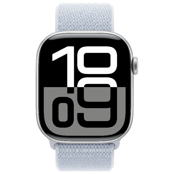 Ceas inteligent Apple Watch Series 10 Silver 1.96" | 46 mm | Aluminiu/ Textil| MWWN3QI/ A photo 2