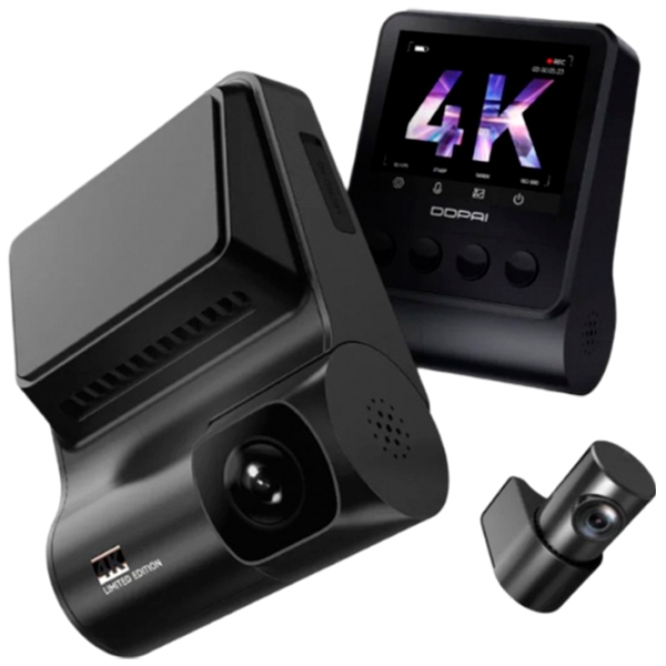 Видеорегистратор DDPai Z50 GPS 4K Черный Sony IMX415/ Черный photo 3