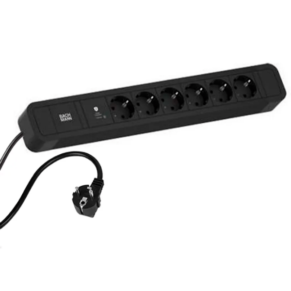 Prelungitor BACHMANN 350.022 2 m Black  photo 1