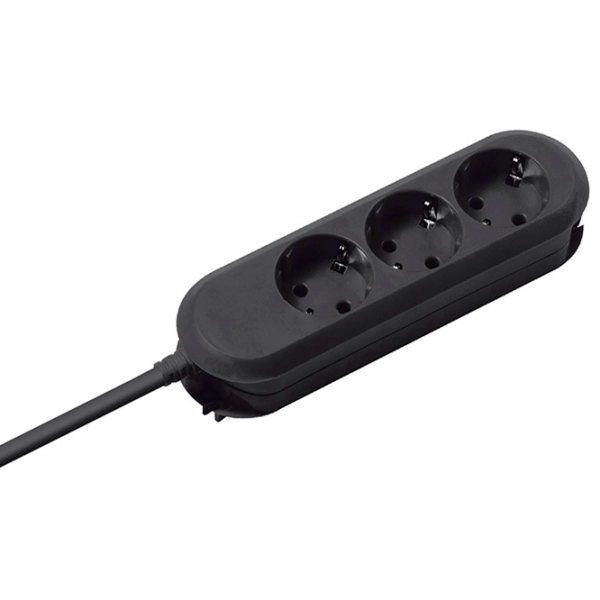 Удлинитель BACHMANN 387.170 1.5 м Black  photo 1