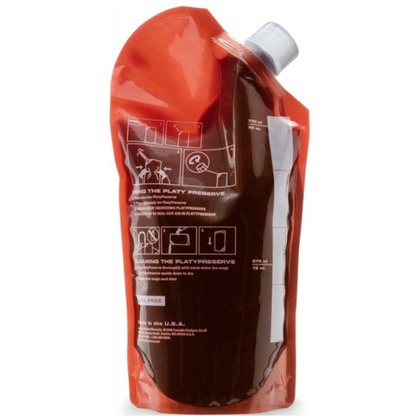 Sistem de hidratare Platypus Platy Preserve Red 800 ml photo 2