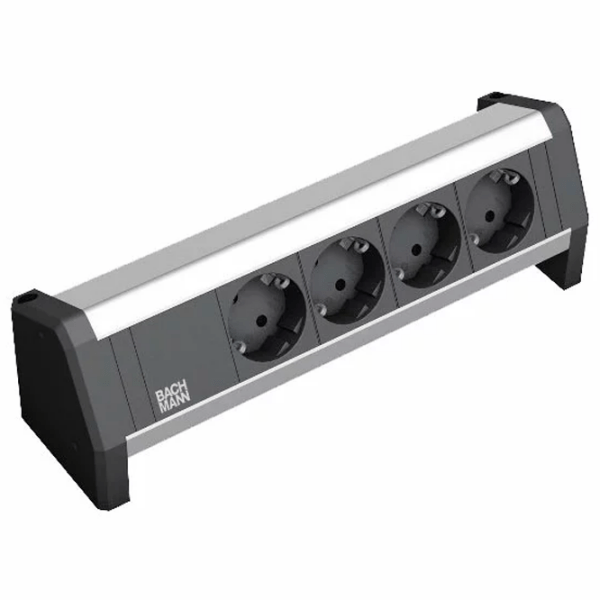 Удлинитель BACHMANN 339.1000 3 м Black  photo 1