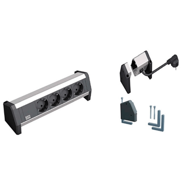 Удлинитель BACHMANN 339.1000 3 м Black  photo 2