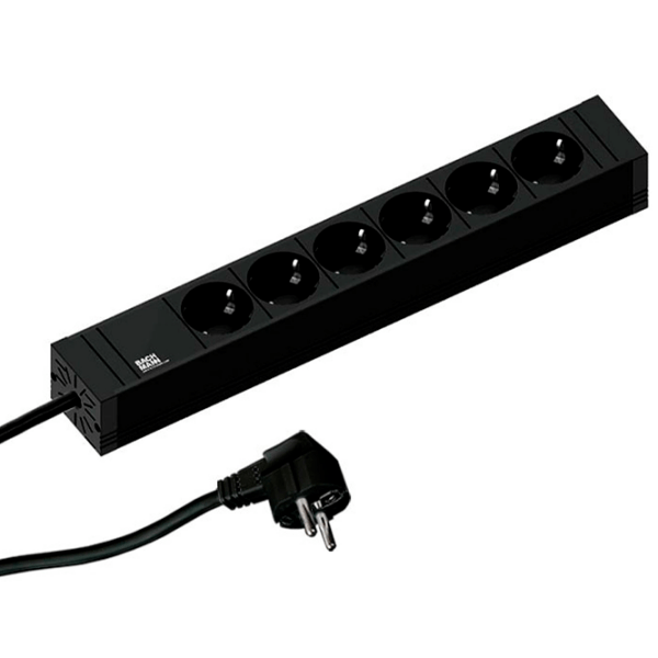 Удлинитель BACHMANN 420.0018 2 м Black  photo 1