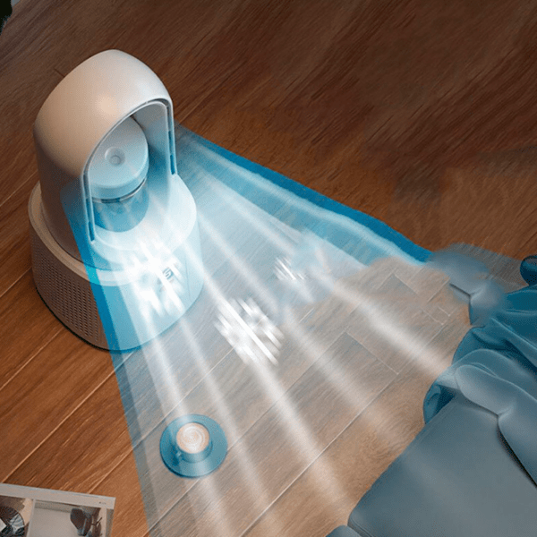 Umidificator de aer Leafless Spray Fan A1 White  photo 3